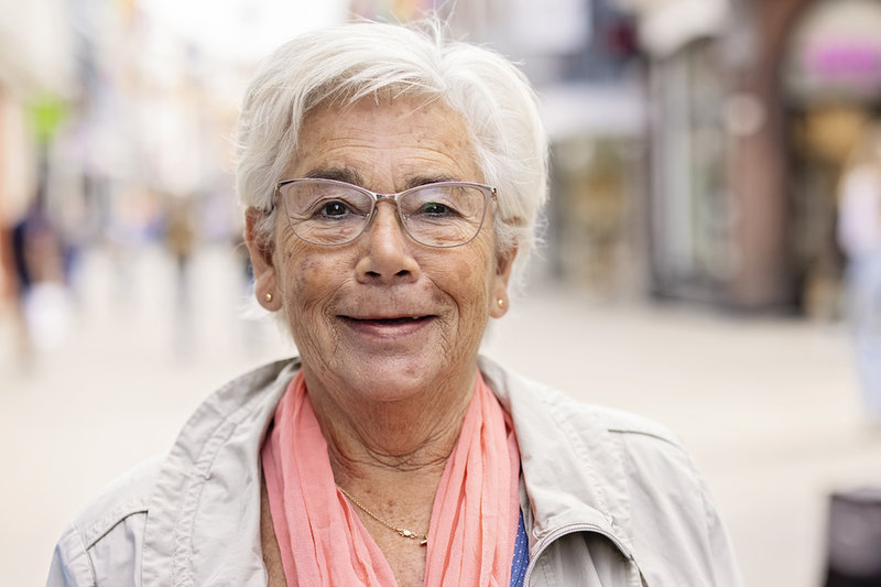 Portret van Mia in Tilburg